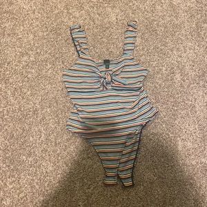 rainbow tie bodysuit